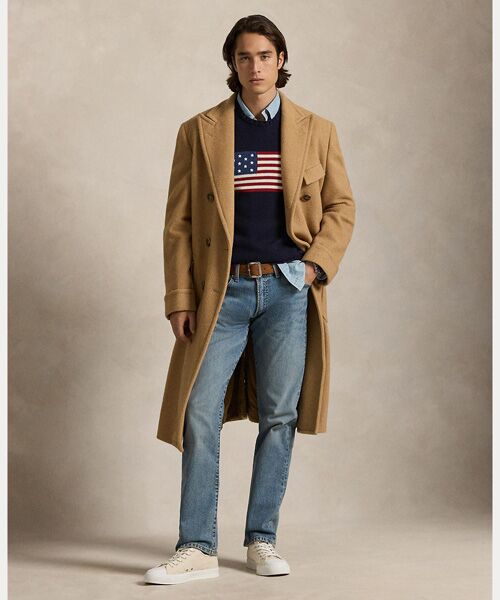 POLO RALPH LAUREN / ポロ ラルフ ローレン デニムパンツ | Hampton ストレート ストレッチ ジーンズ（400ブルー）