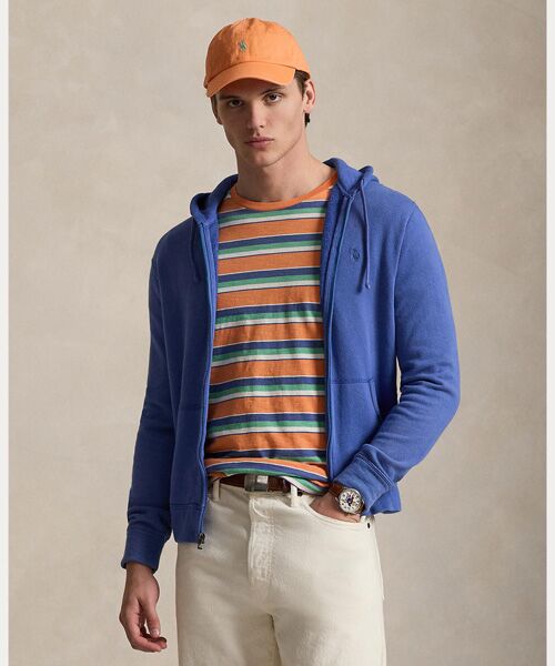 POLO RALPH LAUREN / ポロ ラルフ ローレン パーカー | フレンチ テリー フルジップ フーディ（400ブルー）