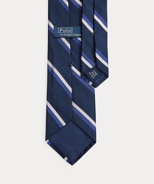 POLO RALPH LAUREN / ポロ ラルフ ローレン ネクタイ | ストライプド シルク ネクタイ | 詳細1