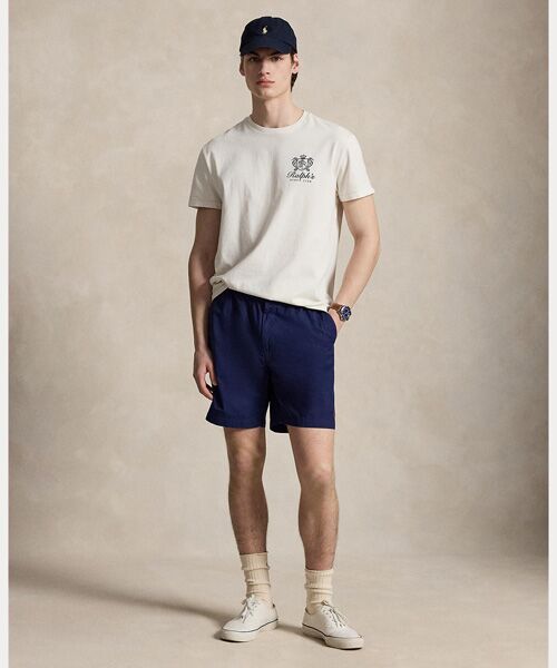 POLO RALPH LAUREN / ポロ ラルフ ローレン ショート・ハーフ・半端丈パンツ | 8インチ Polo プレップスター ツイル ショートパンツ（410ネイビー）