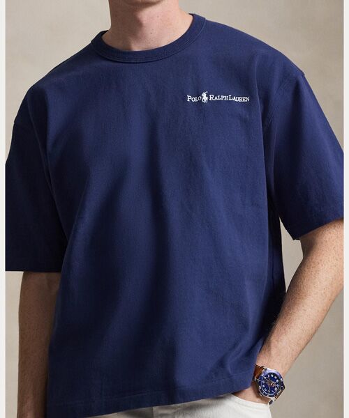 POLO RALPH LAUREN / ポロ ラルフ ローレン Tシャツ | リラックス フィット ロゴ ジャージー Tシャツ | 詳細4