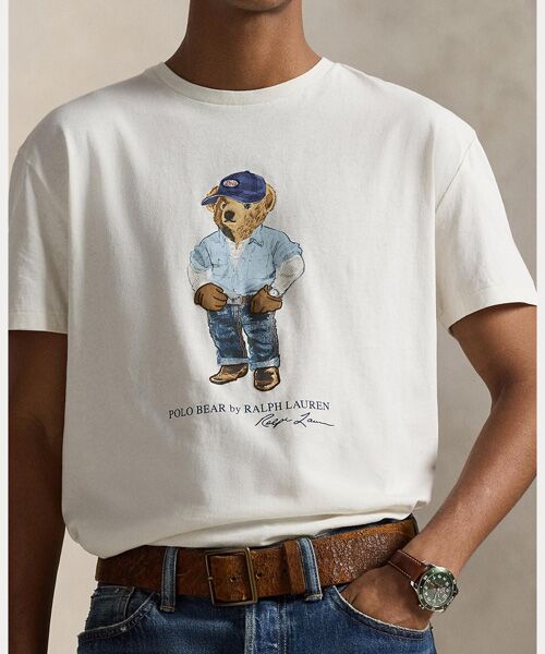 POLO RALPH LAUREN / ポロ ラルフ ローレン Tシャツ | クラシック フィット Polo ベア ジャージー Tシャツ | 詳細4