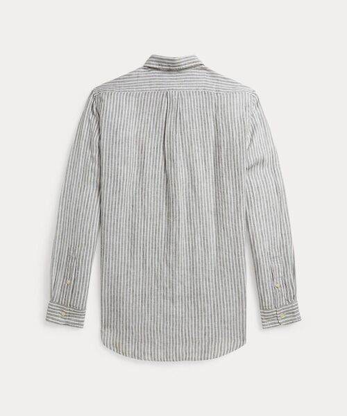 POLO RALPH LAUREN / ポロ ラルフ ローレン シャツ・ブラウス | クラシック フィット ストライプド リネン シャツ | 詳細1