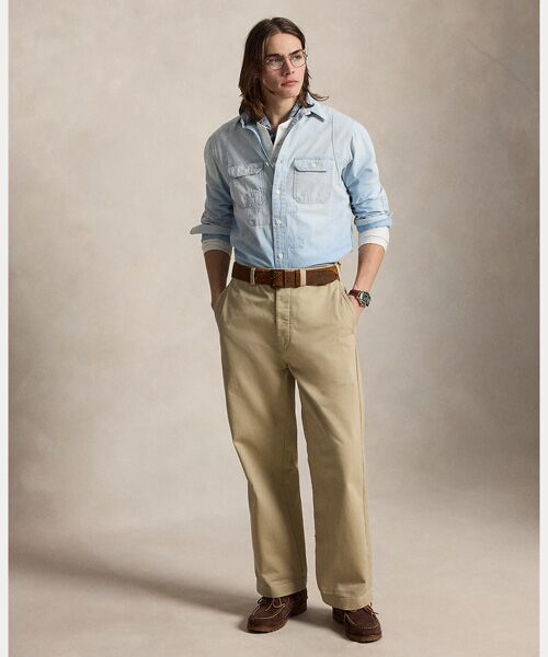 POLO RALPH LAUREN / ポロ ラルフ ローレン シャツ・ブラウス | クラシック フィット シャンブレー ワークシャツ | 詳細2