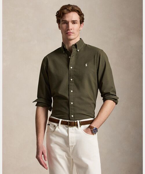 POLO RALPH LAUREN / ポロ ラルフ ローレン シャツ・ブラウス | クラシック フィット ガーメントダイド オックスフォード シャツ（301グリーン）