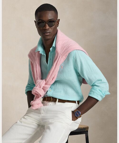 POLO RALPH LAUREN / ポロ ラルフ ローレン シャツ・ブラウス | クラシック フィット リネン シャツ | 詳細5