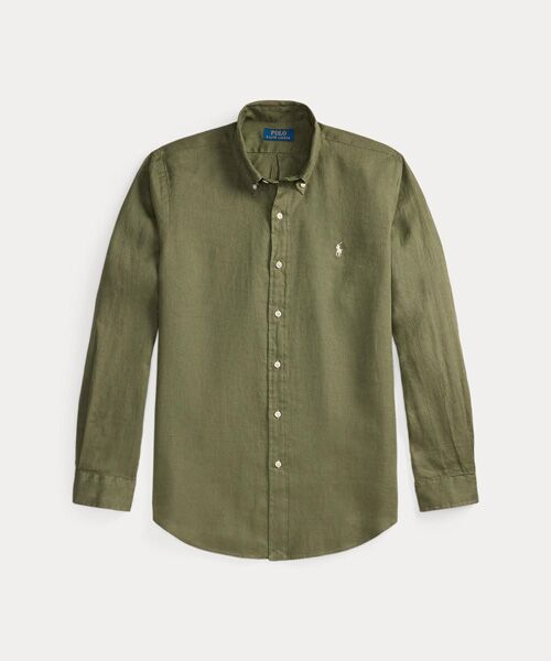 POLO RALPH LAUREN / ポロ ラルフ ローレン シャツ・ブラウス | クラシック フィット リネン シャツ | 詳細1