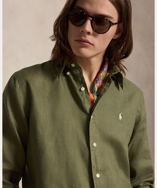 POLO RALPH LAUREN / ポロ ラルフ ローレン シャツ・ブラウス | クラシック フィット リネン シャツ | 詳細4
