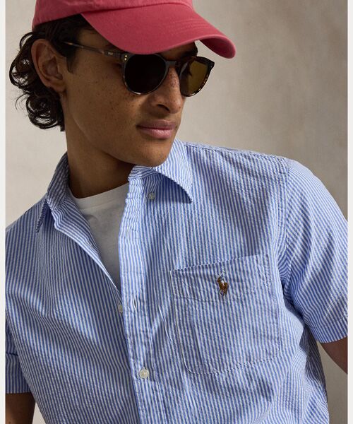 POLO RALPH LAUREN / ポロ ラルフ ローレン シャツ・ブラウス | RL プレップスター クラシック フィット シアサッカー シャツ | 詳細4