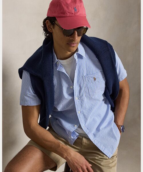 POLO RALPH LAUREN / ポロ ラルフ ローレン シャツ・ブラウス | RL プレップスター クラシック フィット シアサッカー シャツ | 詳細5