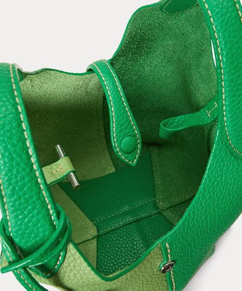 POLO RALPH LAUREN / ポロ ラルフ ローレン トートバッグ | Polo Play レザー スモール トート & クロスボディ | 詳細3