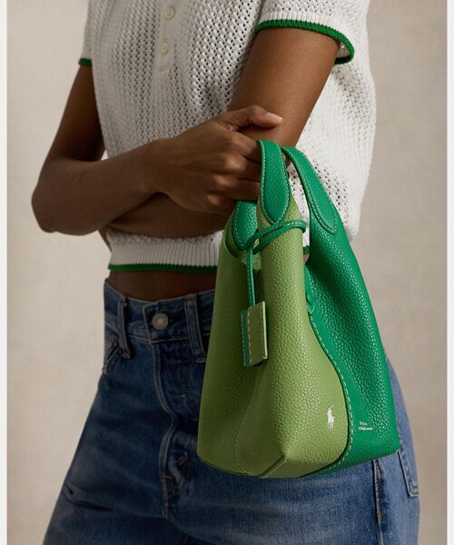 POLO RALPH LAUREN / ポロ ラルフ ローレン トートバッグ | Polo Play レザー スモール トート & クロスボディ | 詳細5