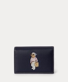 POLO RALPH LAUREN / ポロ ラルフ ローレン カードケース・名刺入れ・定期入れ | Polo ベア レザー フラップ カード ケース