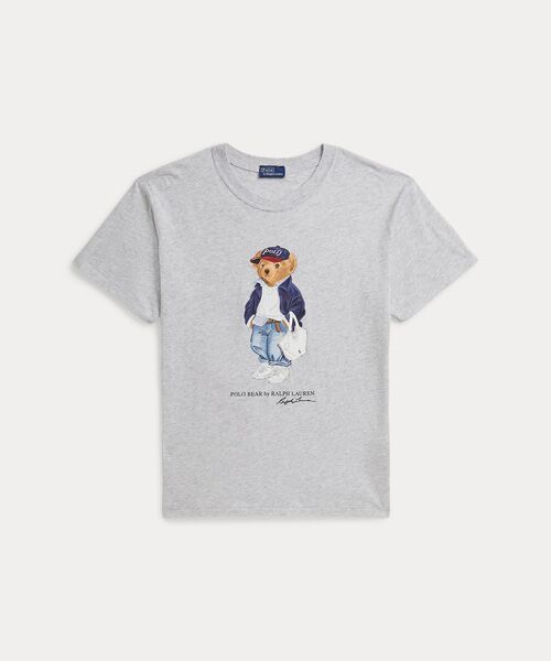 POLO RALPH LAUREN / ポロ ラルフ ローレン Tシャツ | Polo ベア コットン ジャージー Tシャツ（020グレー）