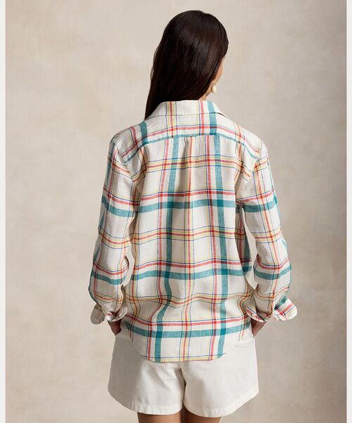 POLO RALPH LAUREN / ポロ ラルフ ローレン シャツ・ブラウス | クラシック フィット チェック リネン シャツ | 詳細3