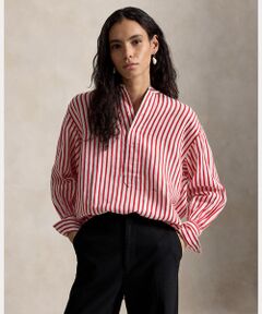 POLO RALPH LAUREN / ポロ ラルフ ローレン シャツ・ブラウス | ストライプド リネンコットン シャツ