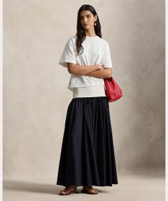POLO RALPH LAUREN / ポロ ラルフ ローレン ロング・マキシ丈スカート | コントラストウエストバンド Aライン スカート
