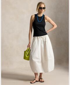 POLO RALPH LAUREN / ポロ ラルフ ローレン ロング・マキシ丈スカート | コットン コクーン スカート