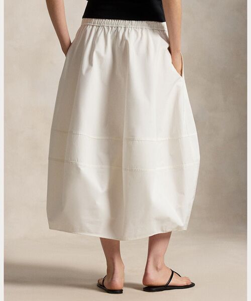 POLO RALPH LAUREN / ポロ ラルフ ローレン ロング・マキシ丈スカート | コットン コクーン スカート | 詳細3
