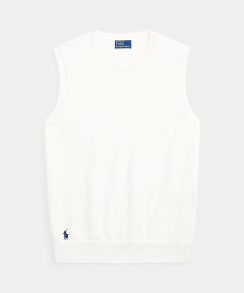 POLO RALPH LAUREN / ポロ ラルフ ローレン ニット・セーター | スリーブレス クルーネック セーター | 詳細1