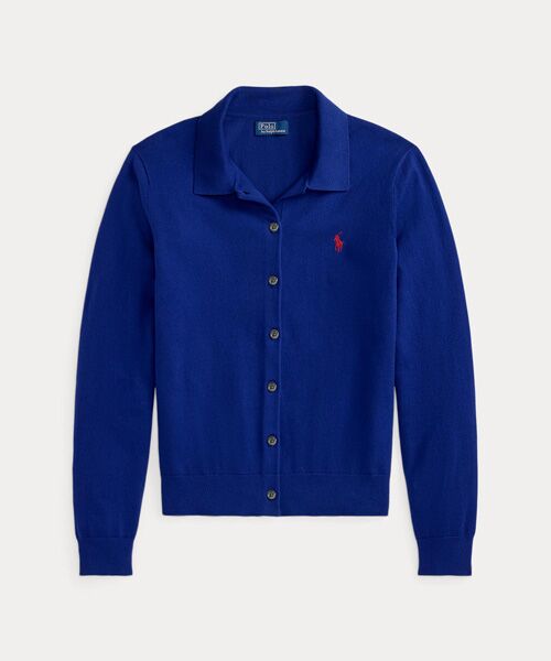 POLO RALPH LAUREN / ポロ ラルフ ローレン カーディガン・ボレロ | ポロカラー ボタンド カーディガン | 詳細1