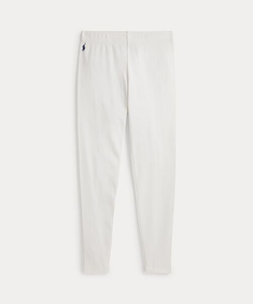 POLO RALPH LAUREN / ポロ ラルフ ローレン レギンス・スパッツ | (ガールズ 7才～16才)リブ ストレッチ レギンス（100ホワイト）