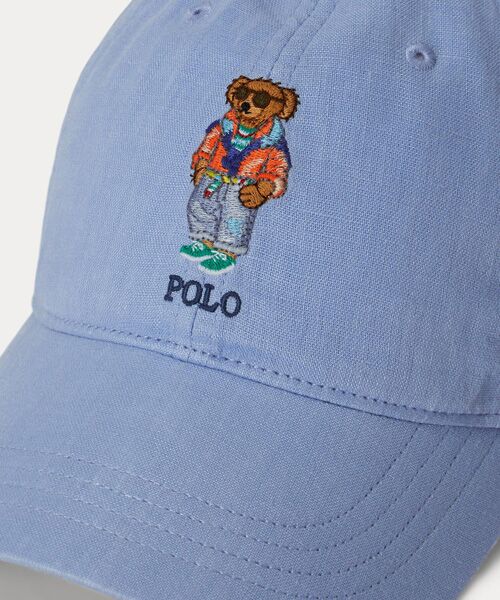 POLO RALPH LAUREN / ポロ ラルフ ローレン キャップ | Polo ベア リネン ボール キャップ | 詳細2
