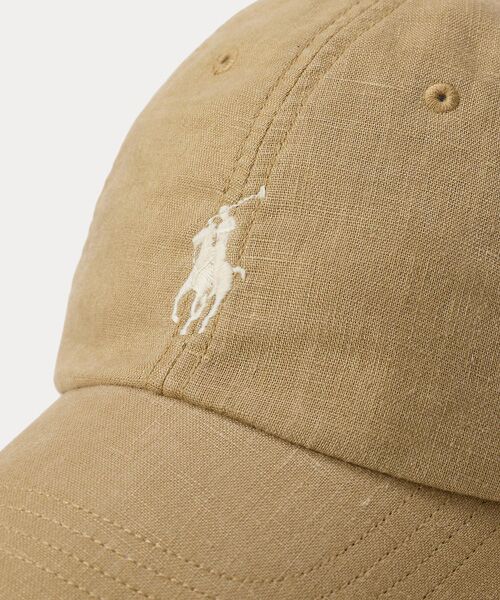 POLO RALPH LAUREN / ポロ ラルフ ローレン キャップ | リネン ボール キャップ | 詳細2