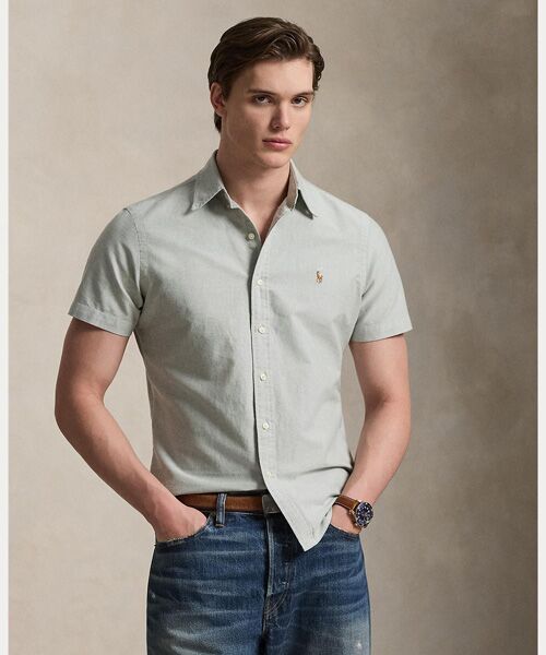 POLO RALPH LAUREN / ポロ ラルフ ローレン シャツ・ブラウス | クラシック フィット チェック オックスフォード シャツ（300グリーン）