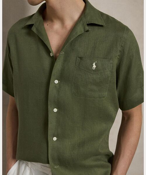POLO RALPH LAUREN / ポロ ラルフ ローレン シャツ・ブラウス | クラシック フィット リネン キャンプ シャツ | 詳細4