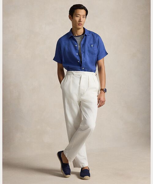 POLO RALPH LAUREN / ポロ ラルフ ローレン シャツ・ブラウス | クラシック フィット リネン キャンプ シャツ | 詳細2