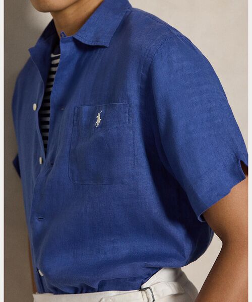 POLO RALPH LAUREN / ポロ ラルフ ローレン シャツ・ブラウス | クラシック フィット リネン キャンプ シャツ | 詳細4