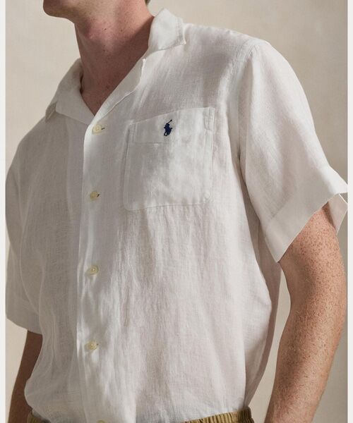 POLO RALPH LAUREN / ポロ ラルフ ローレン シャツ・ブラウス | クラシック フィット リネン キャンプ シャツ | 詳細4