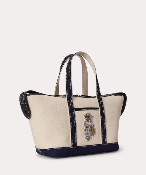 POLO RALPH LAUREN / ポロ ラルフ ローレン トートバッグ | Polo ベア キャンバス ミニ ショッパー トート | 詳細1