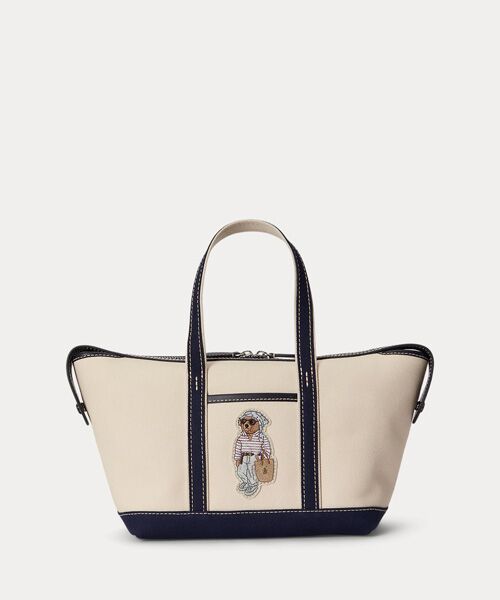 POLO RALPH LAUREN / ポロ ラルフ ローレン トートバッグ | Polo ベア キャンバス ミニ ショッパー トート（999マルチカラー）