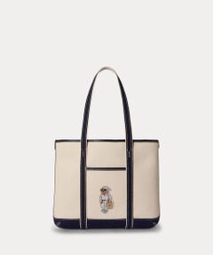 POLO RALPH LAUREN / ポロ ラルフ ローレン トートバッグ | Polo ベア キャンバス スモール ショッパー トート