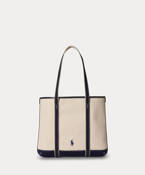 POLO RALPH LAUREN / ポロ ラルフ ローレン トートバッグ | Polo ベア キャンバス スモール ショッパー トート | 詳細2