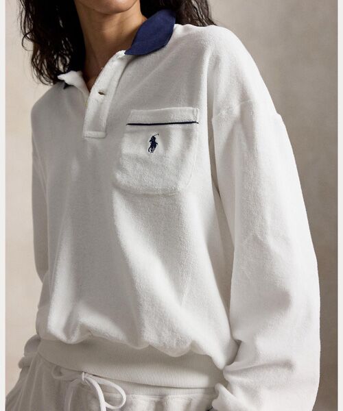 POLO RALPH LAUREN / ポロ ラルフ ローレン ポロシャツ | テリー ロングスリーブ ポロシャツ | 詳細4