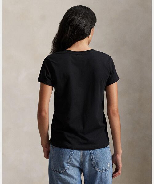POLO RALPH LAUREN / ポロ ラルフ ローレン Tシャツ | コットン ジャージー Vネック Tシャツ | 詳細3