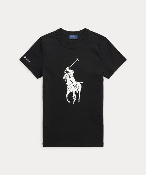 POLO RALPH LAUREN / ポロ ラルフ ローレン Tシャツ | Big Pony ストレッチコットン Tシャツ | 詳細1
