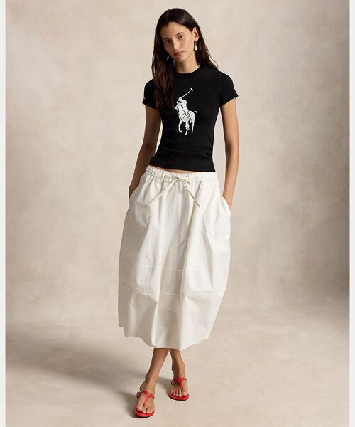 POLO RALPH LAUREN / ポロ ラルフ ローレン Tシャツ | Big Pony ストレッチコットン Tシャツ | 詳細2