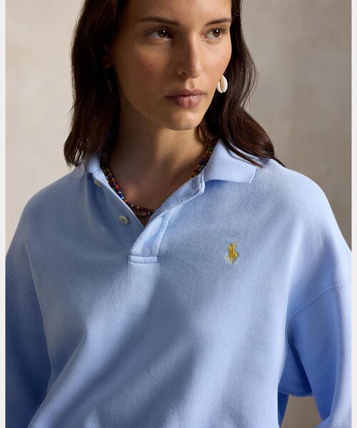POLO RALPH LAUREN / ポロ ラルフ ローレン ポロシャツ | ライトウェイト フリース ロングスリーブ ポロ | 詳細4