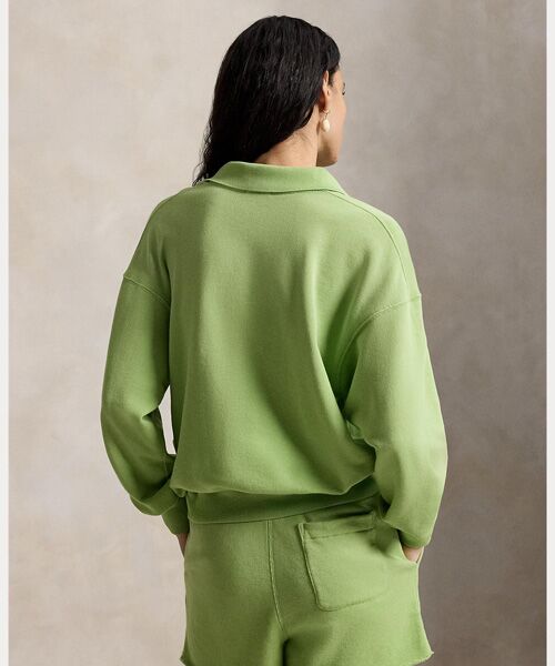 POLO RALPH LAUREN / ポロ ラルフ ローレン ポロシャツ | ライトウェイト フリース ロングスリーブ ポロ | 詳細3