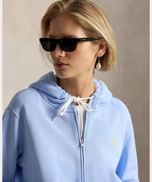 POLO RALPH LAUREN / ポロ ラルフ ローレン パーカー | ライトウェイト フリース フルジップ フーディ | 詳細4