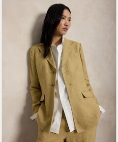 POLO RALPH LAUREN / ポロ ラルフ ローレン テーラードジャケット | シングルブレステッド デラヴェ リネン ブレザー