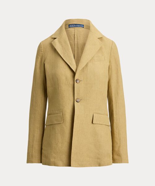 POLO RALPH LAUREN / ポロ ラルフ ローレン テーラードジャケット | シングルブレステッド デラヴェ リネン ブレザー | 詳細1