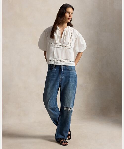 POLO RALPH LAUREN / ポロ ラルフ ローレン シャツ・ブラウス | レーストリム コットン シャツ | 詳細2