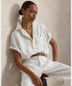 POLO RALPH LAUREN / ポロ ラルフ ローレン シャツ・ブラウス | オーバーサイズ フィット リネン ショートスリーブ シャツ