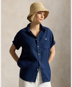 POLO RALPH LAUREN / ポロ ラルフ ローレン シャツ・ブラウス | オーバーサイズ フィット リネン ショートスリーブ シャツ