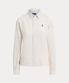 POLO RALPH LAUREN / ポロ ラルフ ローレン シャツ・ブラウス | ワイド クロップド ギンガム リネン シャツ